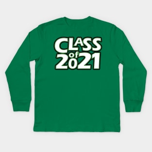 Grad Class of 2021 Kids Long Sleeve T-Shirt